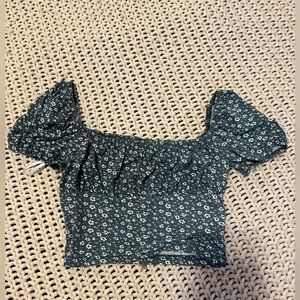 Floral Crop Top